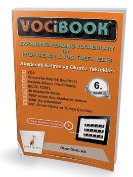 Pelikan Yayınları VOCIBOOK Akademik Kelime Ve Okuma Teknikleri
