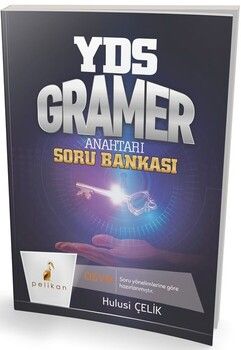 Pelikan Yayınları YDS İngilizce Anahtar Serisi Gramer Soru Bankası