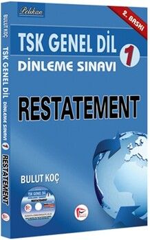 Pelikan Yayınları TSK Genel Dil Dinleme Sınavı 1 Restatement