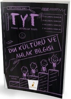 Pelikan Yayınları TYT Din Kültürü ve Ahlak Bilgisi Merdiven Serisi Soru Bankası