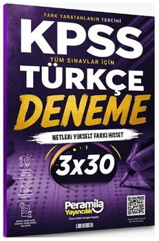 Peramila KPSS Türkçe 3 Deneme