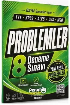 Peramila TYT KPSS ALES DGS MSÜ Problemler 8 Deneme