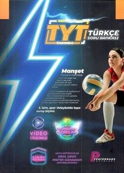 Performans Yayınları TYT Türkçe Tadında Soru Bankası Video Çözümlü