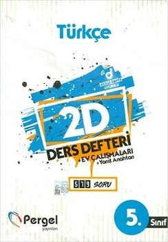 Pergel Yayınları 5. Sınıf Türkçe 2D Ders Defteri
