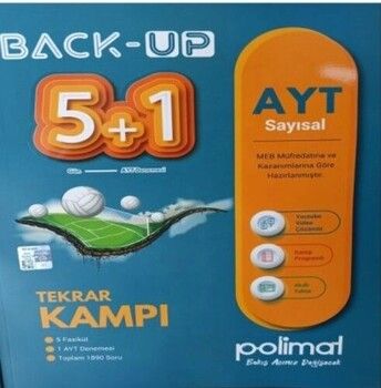 Polimat Yayınları AYT Sayısal Kamp Kitabı