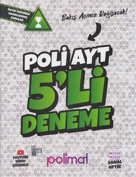 Polimat Yayınları AYT 5 li Deneme Sınavı