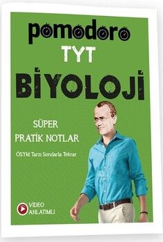 Pomodoro Yayınları TYT Biyoloji Konu Soru Süper Pratik Notlar