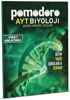 Pomodoro Yayınları AYT Biyoloji Konu Özetli Soru Fasiküllü Süper Pratik Notlar