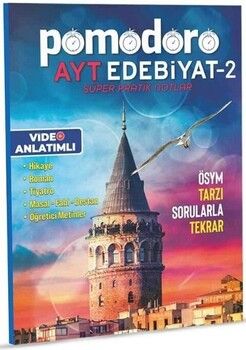 Pomodoro Yayınları AYT Edebiyat 2 Süper Pratik Notlar