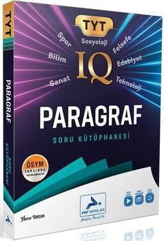 PRF Yayınları  TYT IQ Paragraf Soru Kütüphanesi
