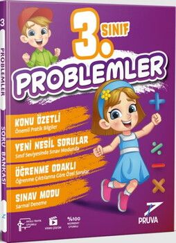 Pruva Akademi 3. Sınıf Problemler Soru Bankası
