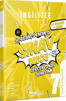 Pruva Akademi 7. Sınıf İngilizce Deneme