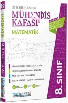 Pruva Akademi 8. Sınıf Matematik Mühendis Kafası Soru Bankası
