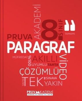 Pruva Akademi 8. Sınıf Paragraf Soru Bankası