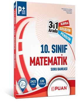 Puan Yayınları 10. Sınıf Matematik 3 ü 1 Arada Soru Bankası