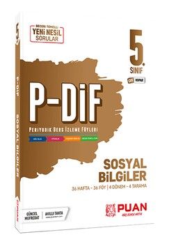 Puan Yayınları 5. Sınıf Sosyal Bilgiler PDİF Konu Anlatım Föyleri