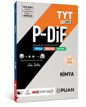 Puan Yayınları TYT Kimya PDİF Konu Anlatım Fasikülleri