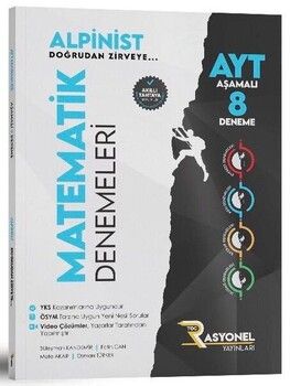 Rasyonel Yayınları AYT Matematik Alpinist Aşamalı 8 Deneme