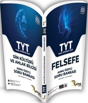Rasyonel Yayınları TYT Felsefe Din Kültürü ve Ahlak Bilgisi Konu Özetli Soru Bankası