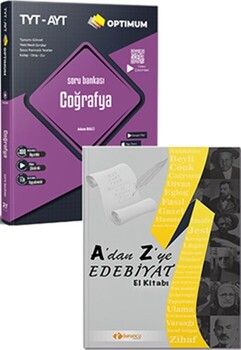 Referans Yayınları 2024 YKS TYT AYT Coğrafya Soru Bankası ve A dan Z ye Edebiyat El Kitabı