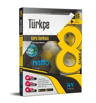 Referans Yayınları 8. Sınıf LGS Türkçe NETTO Tamamı Video Çözümlü Soru Bankası