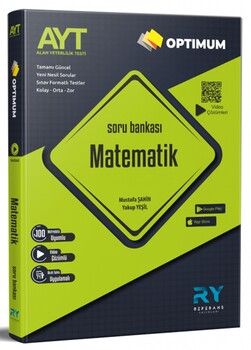Referans Yayınları AYT Matematik Optimum Soru Bankası
