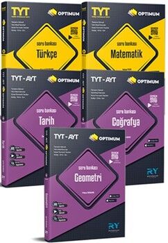 Referans Yayınları TYT Eşit Ağırlık ve Sözel Tüm Dersler Türkçe Matematik Tarih Coğrafya Geometri Soru Bankası Seti