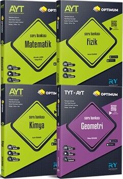 Referans Yayınları AYT Sayısal Tüm Dersler Matematik Fizik Kimya Geometri Video Çözümlü Soru Bankası Seti