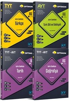 Referans Yayınları TYT Türkçe AYT Edebiyat TYT AYT Tarih Coğrafya Video Çözümlü Soru Bankası Seti