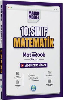 Rehber Matematik 10. Sınıf Matematik Matbook Serisi Maarif Model Video Ders Kitabı