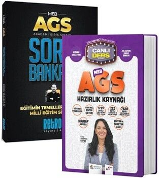 Retro ve Akademi Denizi MEB AGS Konu Anlatımı ve Soru Bankası Seti