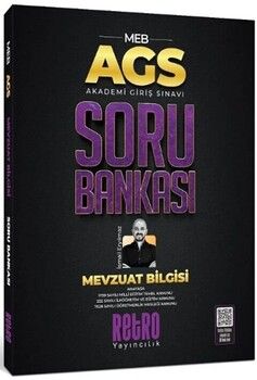 Retro Yayıncılık 2025 MEB AGS Mevzuat Bilgisi Soru Bankası
