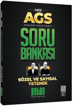 Retro Yayıncılık 2025 MEB AGS Sözel ve Sayısal Yetenek Soru Bankası