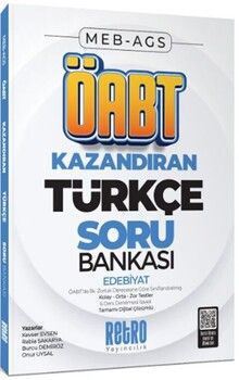 Retro Yayıncılık MEB AGS Türkçe Öğretmenliği Edebiyat Soru Bankası