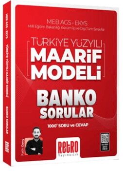 Retro Yayıncılık MEB AGS Maarif Modeli Banko Sorular