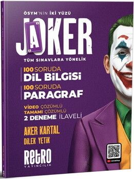 Retro Yayıncılık Tüm Adaylara Yönelik Dil Bilgisi Paragraf Soru Bankası