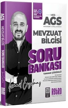 Retro Yayıncılık MEB AGS Mevzuat Bilgisi Soru Bankası
