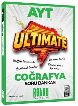 Retro Yayıncılık AYT Coğrafya Ultimate Soru Bankası