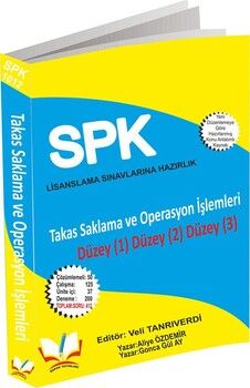 Roper Yayınları SPK 1012 Takas Saklama ve Operasyon İşlemleri Düzey 1-2-3