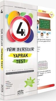 Rty Rota Yayınları 4. Sınıf Tüm Dersler Çek Kopart Yaprak Test