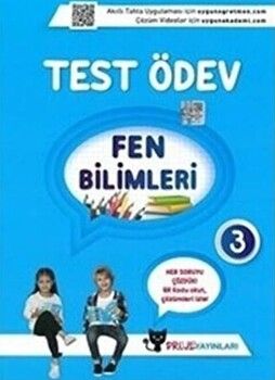 Sadık Uygun Proje Yayınları 3. Sınıf Test Ödev Fen Bilimleri