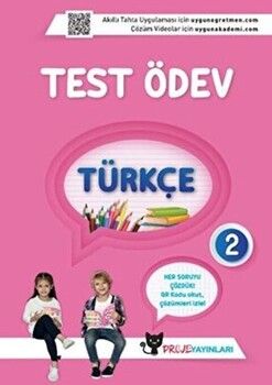 Sadık Uygun Proje Yayınları 2. Sınıf Türkçe Test Ödev