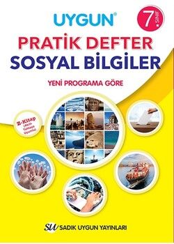 Sadık Uygun Yayınları 7. Sınıf Sosyal Bilgiler Pratik Defter