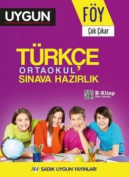 Sadık Uygun Yayınları 8. Sınıf Türkçe FÖY Çek Çıkart