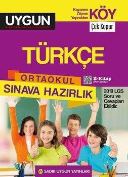 Sadık Uygun Yayınları 8. Sınıf Türkçe KÖY Çek Çıkart