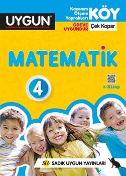 Sadık Uygun Yayınları 4. Sınıf Matematik KÖY Çek Kopart Yaprak Test