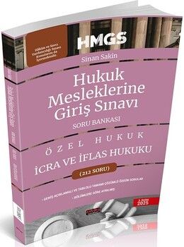 Savaş Yayınları 2025 HMGS İcra ve İflas Hukuku Soru Bankası