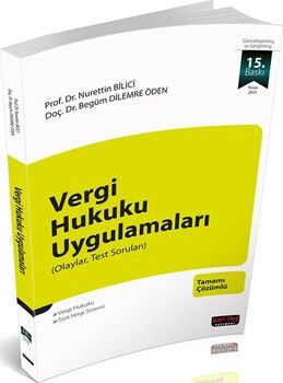 Savaş Yayınları Vergi Hukuku Uygulamaları