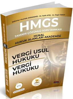 Savaş Yayınları HMGS Soru Bankası Vergi Usul Hukuku Vergi Hukuku