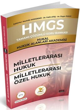 Savaş Yayınları HMGS Soru Bankası Milletlerarası Hukuk Milletlerarası Özel Hukuk
